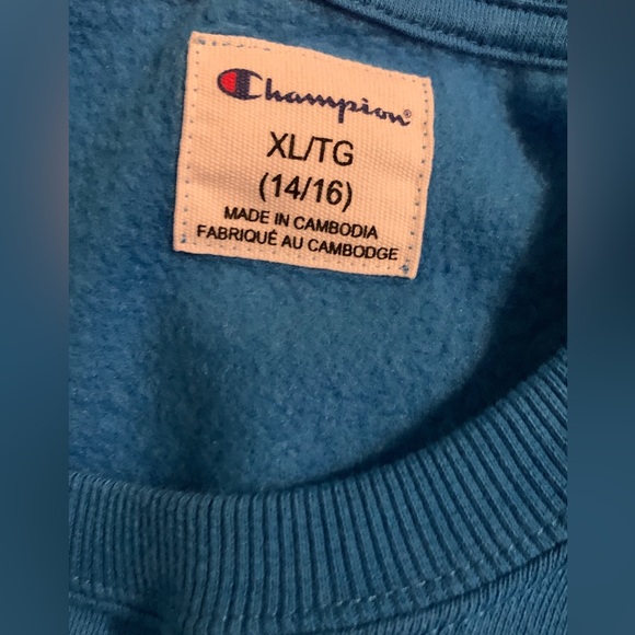 Champion blue sweater - Picture 6 of 6